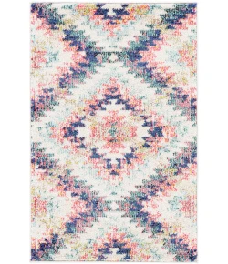 Livabliss Anika ANI1027 White Beige Area Rug 2 ft. X 2 ft. 11 in. Rectangle