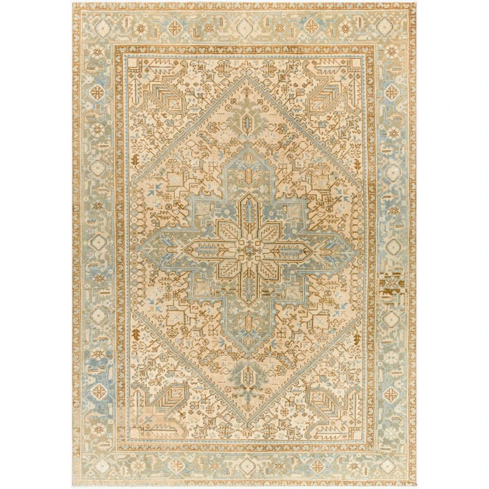 Surya Antique One of a Kind Beige AOOAK-1236 6ft.9in. x 9ft.5in. Rect. Rug