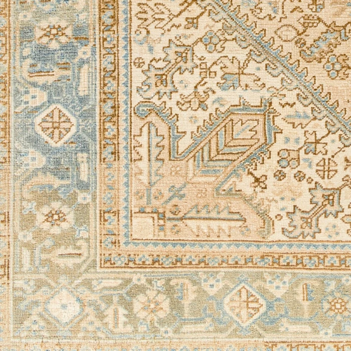 Surya Antique One of a Kind Beige AOOAK-1236 6ft.9in. x 9ft.5in. Rect. Rug