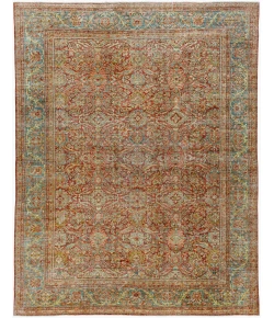 Surya Antique One of a Kind Rust AOOAK-1724 10 ft. 4 in. X 13 ft. 5 in. Rect. Rug