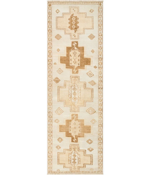 Surya Antique One of a Kind Ecru AOOAK-1816 3ft.6in. x 11ft.1in. Rect. Rug