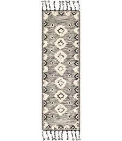 Livabliss Apache APA2302 Black Cream Area Rug 9 ft. X 12 ft. Rectangle