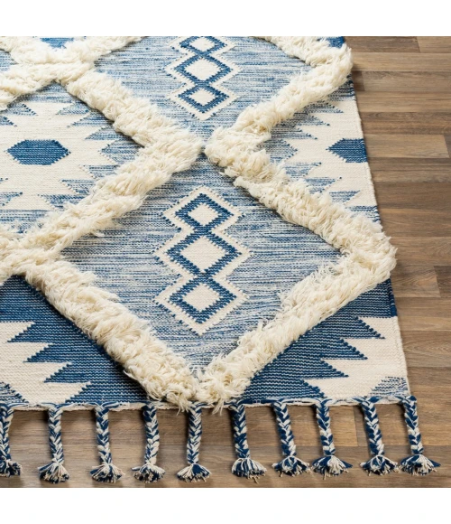 Livabliss Apache Dark Blue APA-2304 3 ft. X 5 ft. Rect. Rug