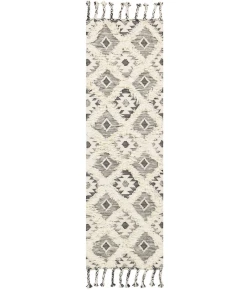 Livabliss Apache APA2305 Charcoal Cream Area Rug 9 ft. X 12 ft. Rectangle