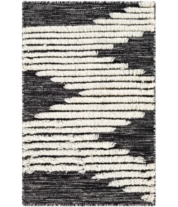 Livabliss Apache APA2311 Black Cream Area Rug 2 ft. X 3 ft. Rectangle