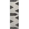 Livabliss Apache APA2311 Black Cream Area Rug 2 ft. 6 in. X 8 ft. Runner