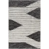Livabliss Apache APA2311 Black Cream Area Rug 9 ft. X 12 ft. Rectangle