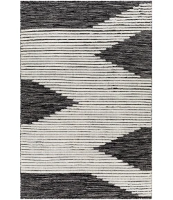 Livabliss Apache APA2311 Black Cream Area Rug 8 ft. X 10 ft. Rectangle