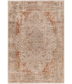 Livabliss Aspendos APS2305 Light Gray Brick Red Area Rug 5 ft. X 7 ft. 5 in. Rectangle