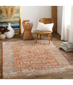 Livabliss Aspendos APS2312 Brick Red Burgundy Area Rug 10 ft. X 14 ft. Rectangle