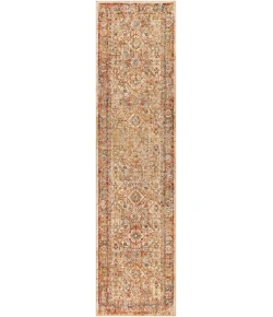 Livabliss Aspendos APS2317 Dusty Pink Brick Red Area Rug 2 ft. 7 in. X 10 ft. Runner
