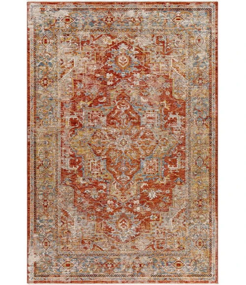 LIVABLISS Aspendos Rust APS-2322 6ft.7in. x 9ft.6in. Rect. Rug