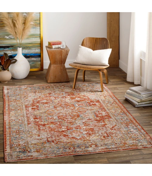 LIVABLISS Aspendos Rust APS-2322 6ft.7in. x 9ft.6in. Rect. Rug