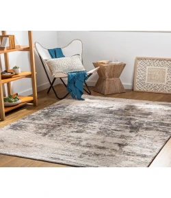 Livabliss Andorra ARD2305 Charcoal Medium Gray Area Rug 5 ft. 3 in. X 7 ft. 3 in. Rectangle