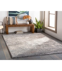 Livabliss Andorra ARD2306 Medium Gray Charcoal Area Rug 5 ft. 3 in. X 7 ft. 3 in. Rectangle