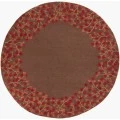Surya Athena Dark Brown ATH-5003 6ft. x 6ft. Round Rug