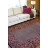 Surya Athena ATH5003 Burgundy Dark Brown Area Rug 9 ft. X 12 ft. Rectangle