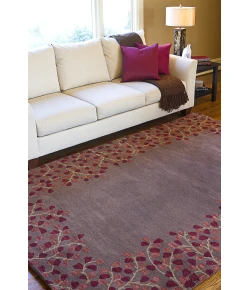 Surya Athena ATH5003 Burgundy Dark Brown Area Rug 9 ft. X 12 ft. Rectangle