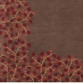 Surya Athena Dark Brown ATH-5003 6ft. x 6ft. Round Rug