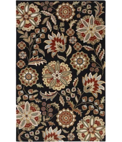 Livabliss Athena ATH5017 Black Garnet Area Rug 9 ft. 9 in. Square