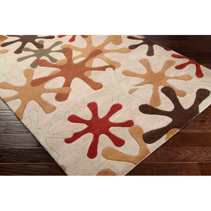 Surya Athena Taupe ATH-5019 9ft.9in. x 9ft.9in. Square Rug