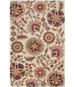 Livabliss Athena ATH5035 Dark Brown Dark Red Area Rug 2 ft. X 4 ft. Hearth
