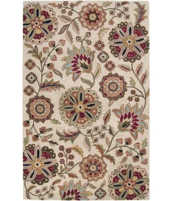 Livabliss Athena ATH5035 Dark Brown Dark Red Area Rug 9 ft. 9 in. Square