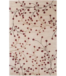 Livabliss Athena ATH5053 Burgundy Camel Area Rug 2 ft. X 4 ft. Hearth