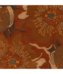 Surya Athena Rust ATH-5102 4ft. x 4ft. Square Rug