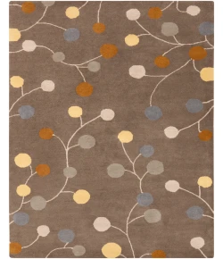 Surya Athena ATH5107 Medium Gray Wheat Area Rug 9 ft. 9 in. Square