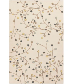 Livabliss Athena ATH5116 Khaki Lime Area Rug 8 ft. Round