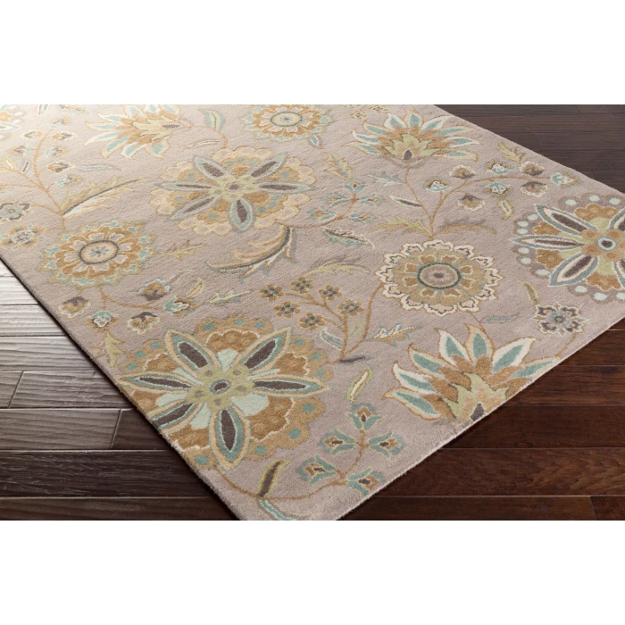 Surya Athena Sky Blue ATH-5127 4 ft. X 4 ft. Square Rug