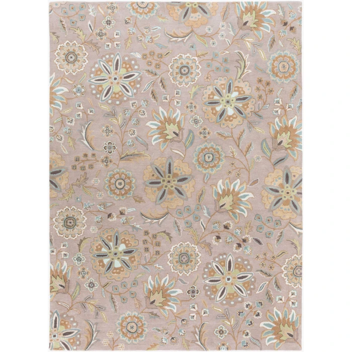 Surya Athena Sky Blue ATH-5127 4 ft. X 4 ft. Square Rug