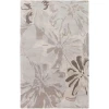 Livabliss Athena ATH5135 Taupe Light Gray Area Rug 2 ft. X 4 ft. Hearth