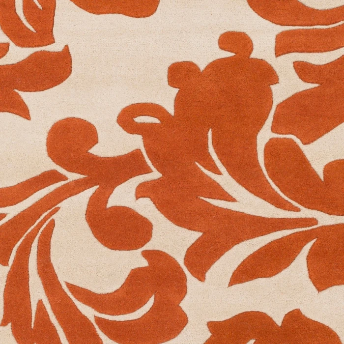 Surya Athena Burnt Orange ATH-5138 6ft. x 6ft. Square Rug