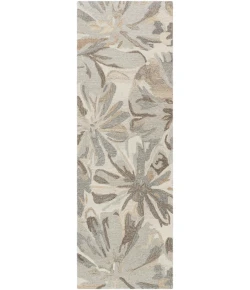 Livabliss Athena ATH5150 Taupe Charcoal Area Rug 6 ft. Round
