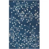 Livabliss Athena ATH5156 Navy Khaki Area Rug 5 ft. X 8 ft. Rectangle