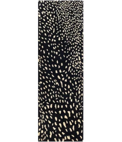 Livabliss Athena ATH5172 Dark Purple Peach Area Rug 2 ft. 6 in. X 8 ft. Runner