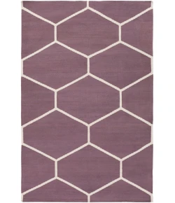 Surya Atrium ATM3010 Eggplant Ivory Area Rug 4 ft. X 6 ft. Rectangle