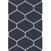 Surya Atrium ATM3012 Navy Ivory Area Rug 2 ft. X 3 ft. Rectangle