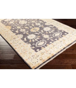 Surya Antique ATQ1007 Dark Brown Tan Area Rug 5 ft. 6 in. X 8 ft. 6 in. Rectangle