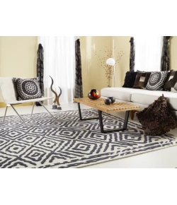 Surya Atlas ATS1001 Charcoal Beige Area Rug 2 ft. X 3 ft. Rectangle