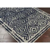 Surya Atlas ATS1002 Navy Beige Area Rug 2 ft. X 3 ft. Rectangle
