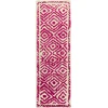 Surya Atlas ATS1005 Bright Pink Beige Area Rug 2 ft. X 3 ft. Rectangle
