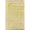 Surya Atlas ATS1008 Bright Yellow Beige Area Rug 5 ft. X 8 ft. Rectangle