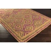 Surya Atlas ATS1014 Camel Bright Purple Area Rug 2 ft. 6 in. X 8 ft. Runner