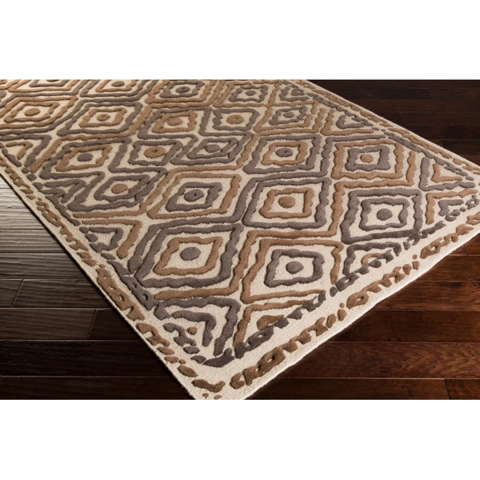 Surya Atlas Charcoal ATS-1016 3ft.3in. x 5ft.3in. Rect. Rug