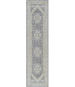 Livabliss Avant Garde AVT2300 Medium Gray Charcoal Area Rug 2 ft. 7 in. X 10 ft. Runner