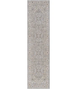 Livabliss Avant Garde AVT2301 Light Gray Medium Gray Area Rug 2 ft. 7 in. X 10 ft. Runner