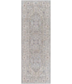 Livabliss Avant Garde AVT2301 Light Gray Medium Gray Area Rug 2 ft. 7 in. X 7 ft. 3 in. Runner